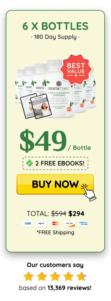 DentaTonic Buy 6 Bottles